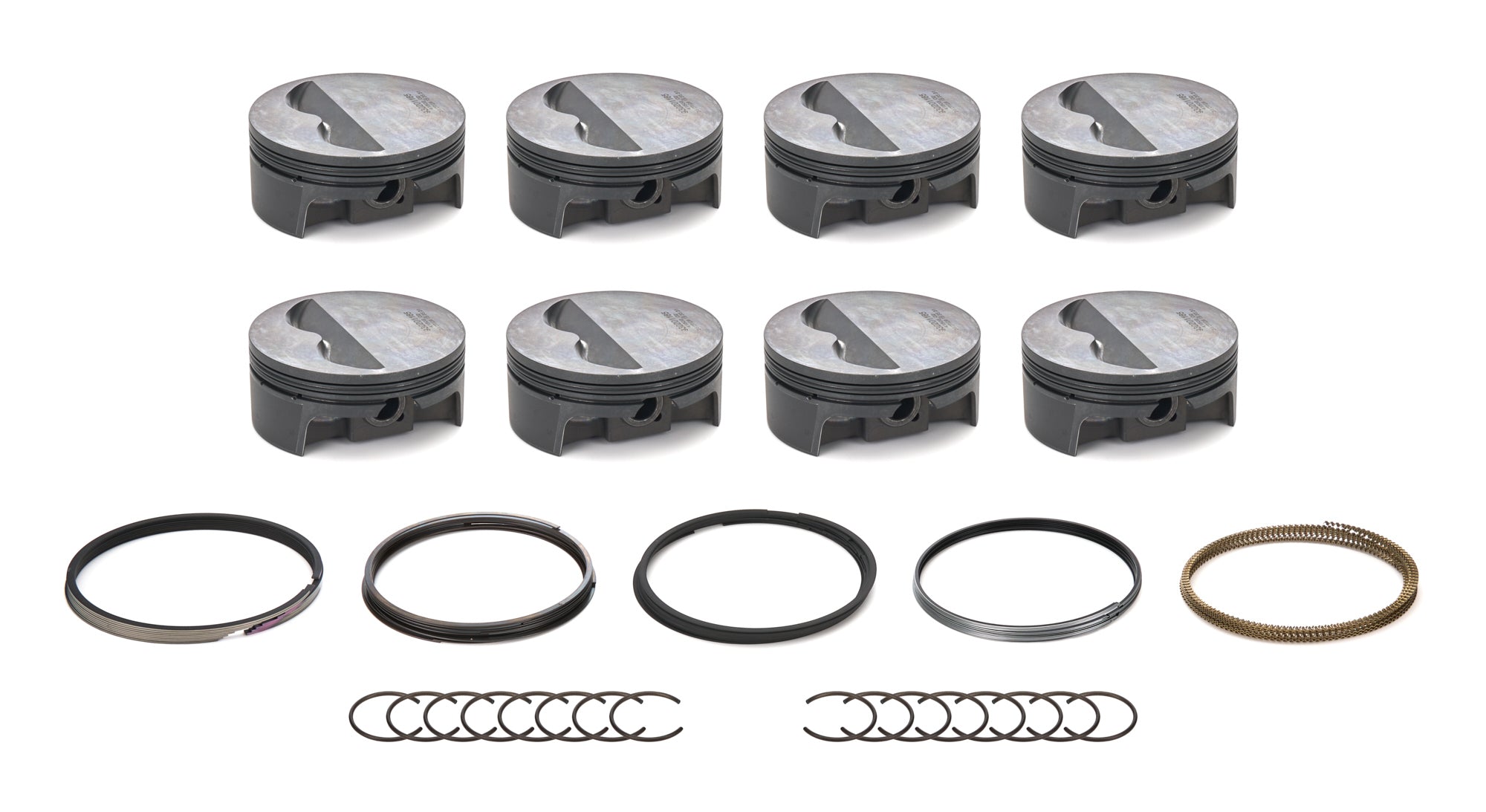 Mahle Motorsport 930201165 SBC FT Powerpak Piston Set 4.165 Bore -5cc Mahle Motorsport 930201165