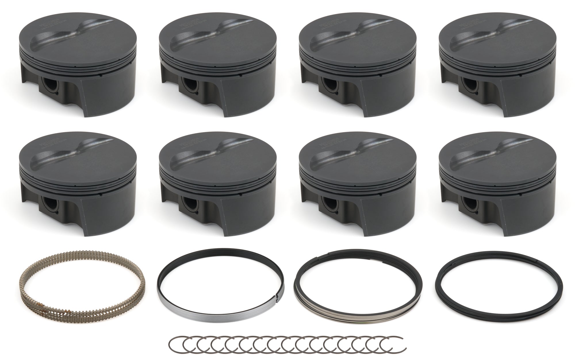 Mahle Motorsport 930202635 SBC FT PowerPak Piston Set 4.035 Bore -4.1cc Mahle Motorsport 930202635