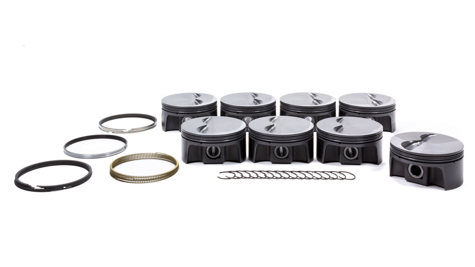 Mahle Motorsport 930202640 SBC PowerPak F/T Piston Set 4.040 Bore Mahle Motorsport 930202640