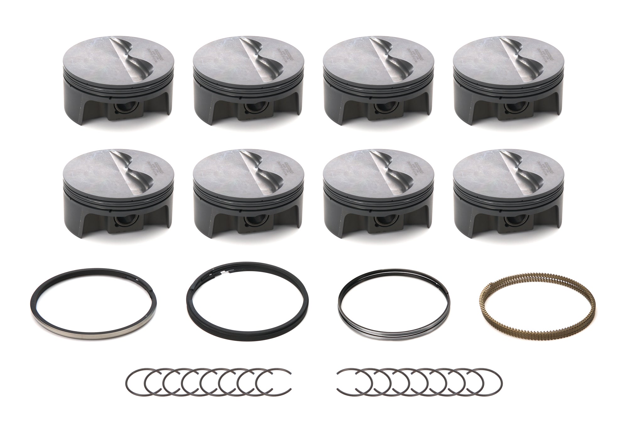 Mahle Motorsport 930202830 SBC FT PowerPak Piston Set 4.030 Bore -4.1cc Mahle Motorsport 930202830
