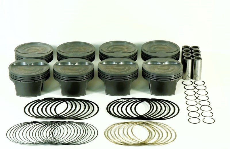 Mahle Motorsport 930210860 SBC PowerPak Dished Piston Set  4.060 Mahle Motorsport 930210860