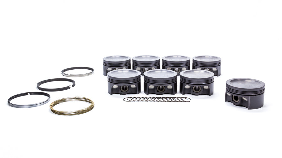 Mahle Motorsport 930256072 SBF PowerPak Dished Piston Set 3.572 Bore Mahle Motorsport 930256072
