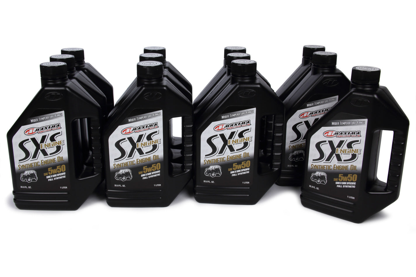 Maxima 30-18901 SXS Engine Full Syntheti c 5w50 Case 12 x 1 Liter Maxima 30-18901