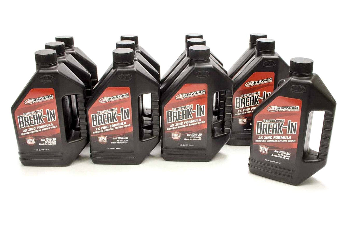 Maxima 39-10901 10w30 Break-In Oil Case 12x1 Quart Maxima 39-10901