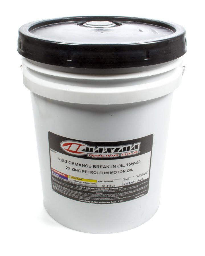 Maxima 39-11505 15w50 Break-In Oil 5 Gal Maxima 39-11505