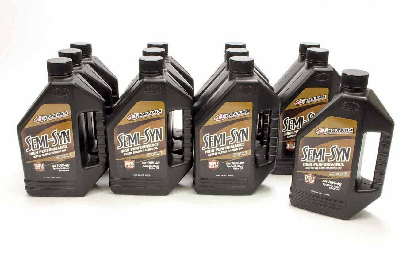 Maxima 39-34901B 10w40 Semi-Syn Oil Case 12x1 Quart Maxima 39-34901B
