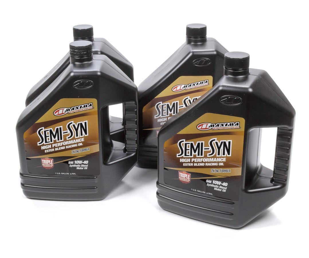 Maxima 39-349128B 10w40 Semi-Syn Oil Case 4 x 1 Gallons Maxima 39-349128B