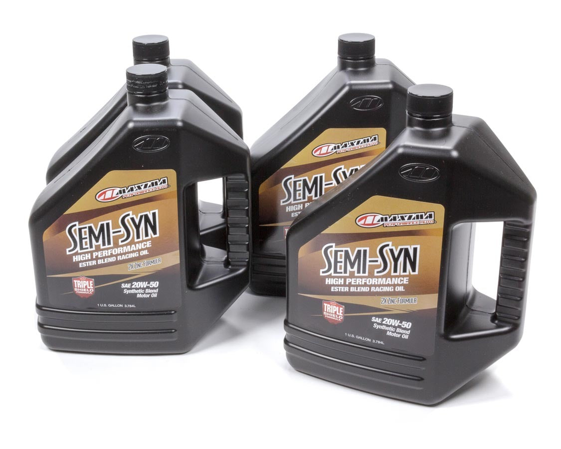 Maxima 39-359128B 20w50 Semi-Syn Oil Case 4x1 Gallon Maxima 39-359128B