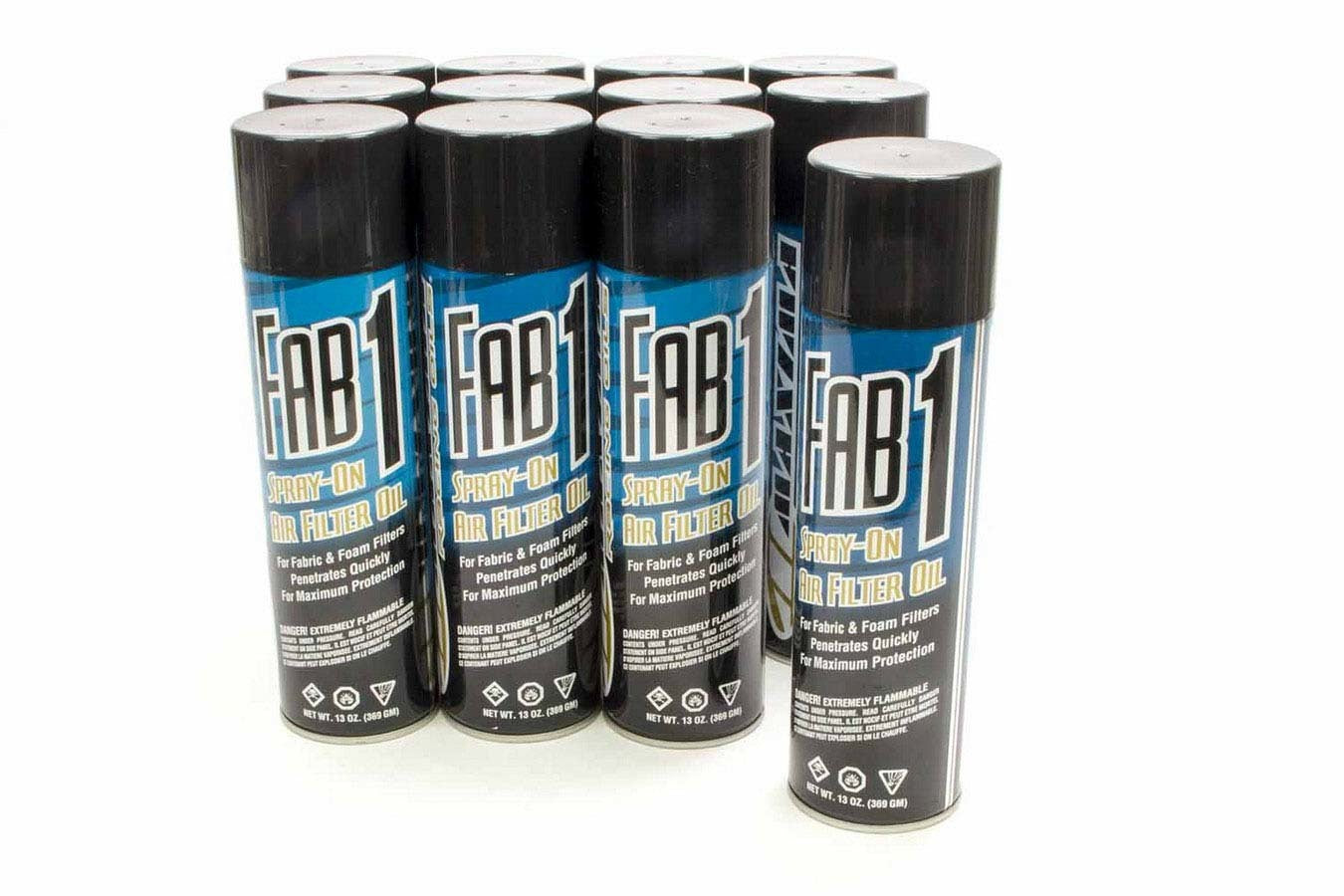 Maxima 61920 FAB1 Air Filter Oil Case 12x13oz Maxima 61920