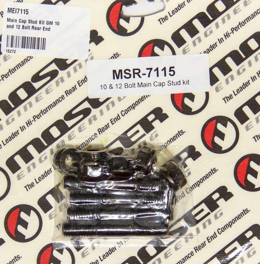 Moser Engineering 7115 Main Cap Stud Kit GM 10 and 12 Bolt Rear  End Moser Engineering 7115