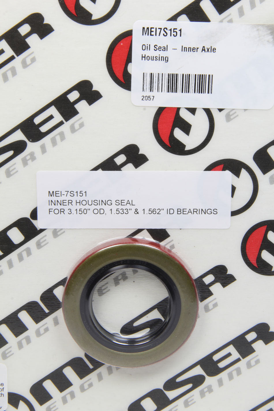 Moser Engineering 7S151 Oil Seal - Inner Axle Housing Moser Engineering 7S151