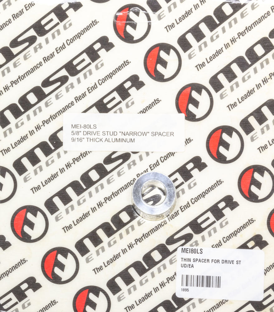 Moser Engineering 80LS THIN SPACER FOR DRIVE ST UD/EA Moser Engineering 80LS