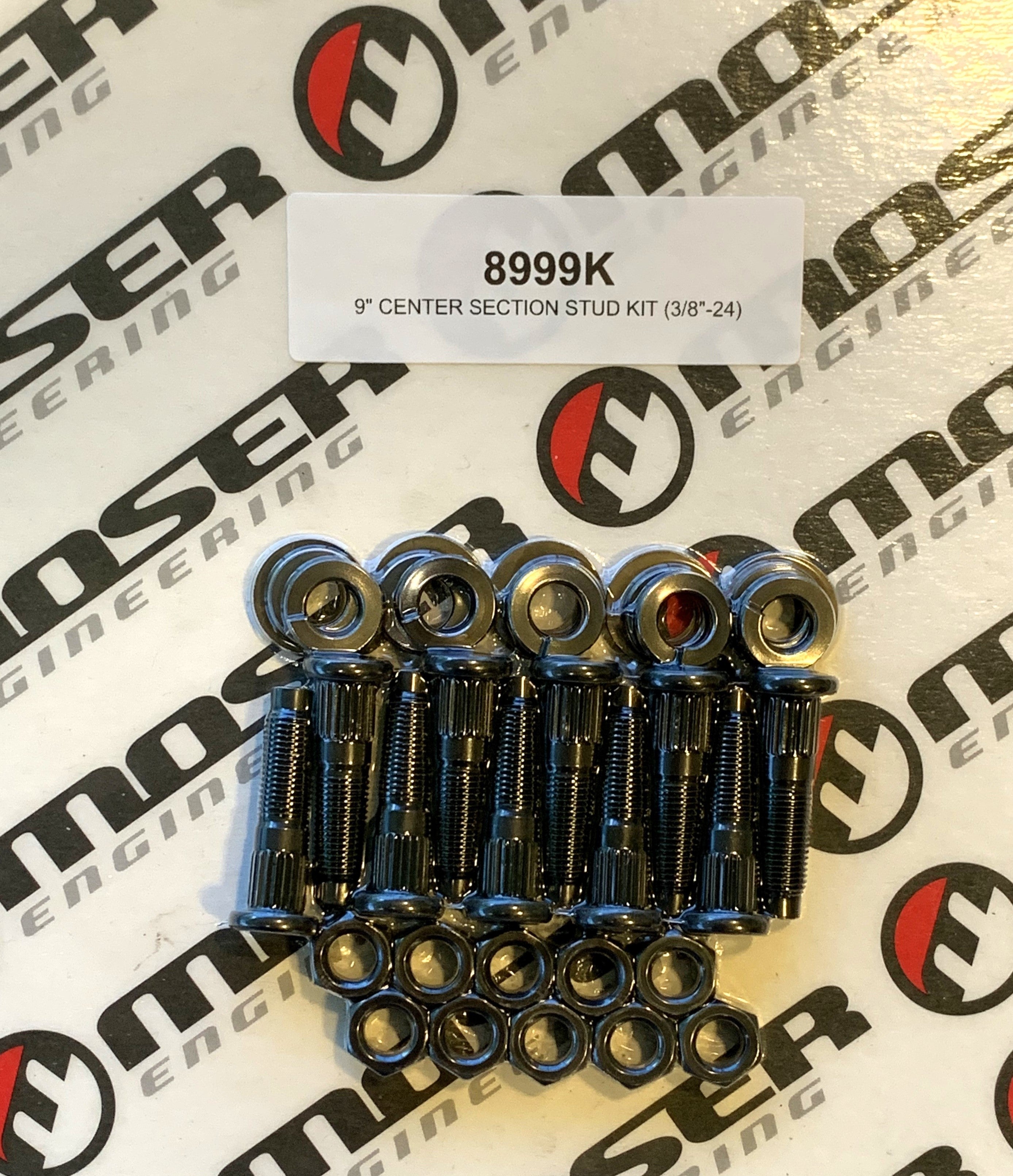 Moser Engineering 8999K 3/8-24 Ford 9in Center Section Stud Kit Moser Engineering 8999K
