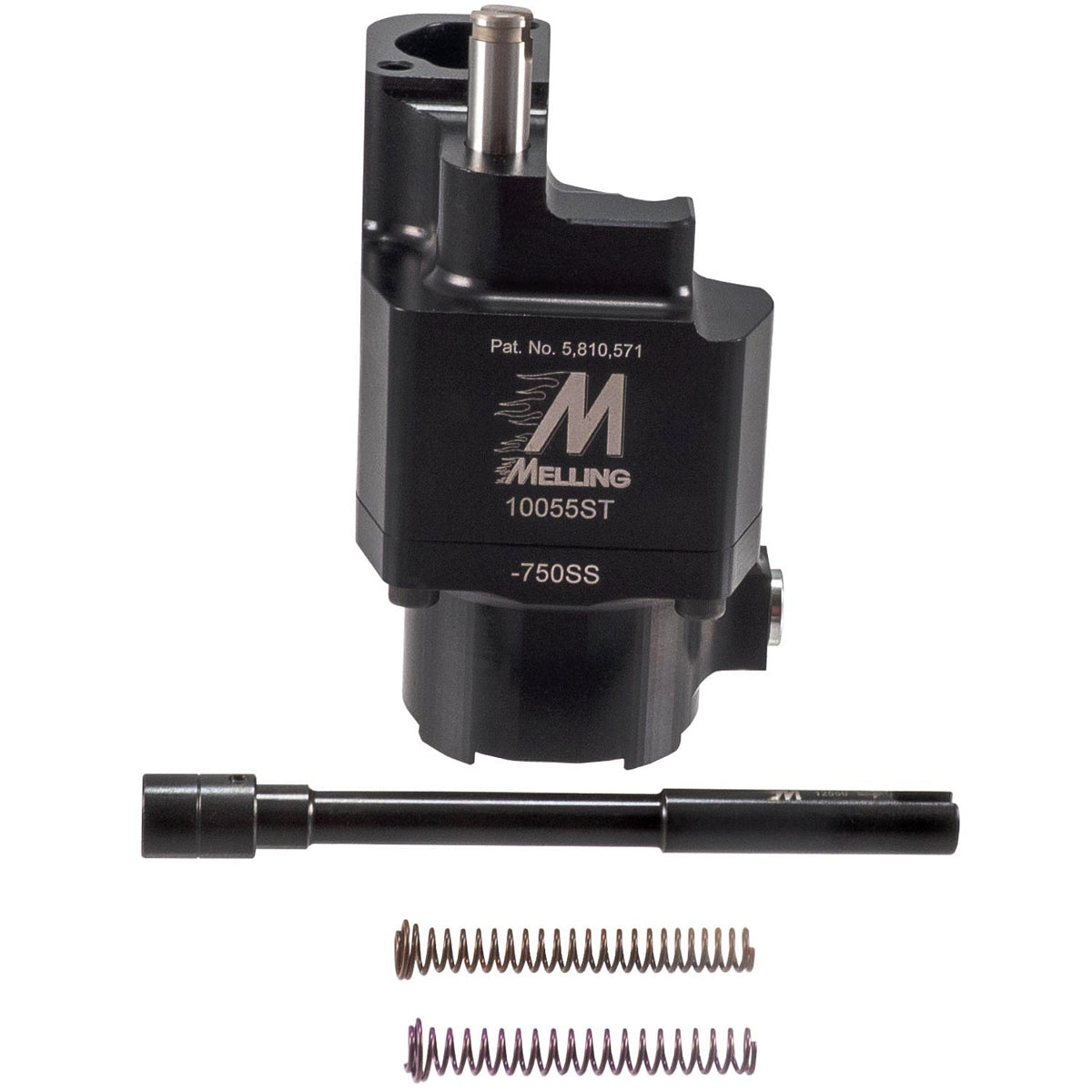 Melling 10055ST-750SS SBC Billet Aluminun Oil Pump Street/Strip Melling 10055ST-750SS