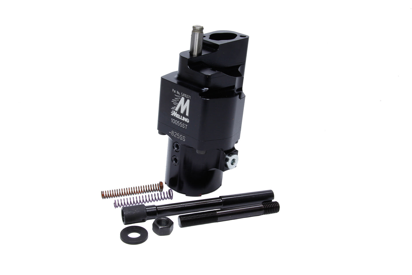 Melling 10055ST-825SS SBC Billet Aluminun Oil Pump Street/Strip Melling 10055ST-825SS