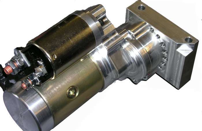 Meziere TS400 HD Offset Starter - Chevy V8 168 Tooth Meziere TS400