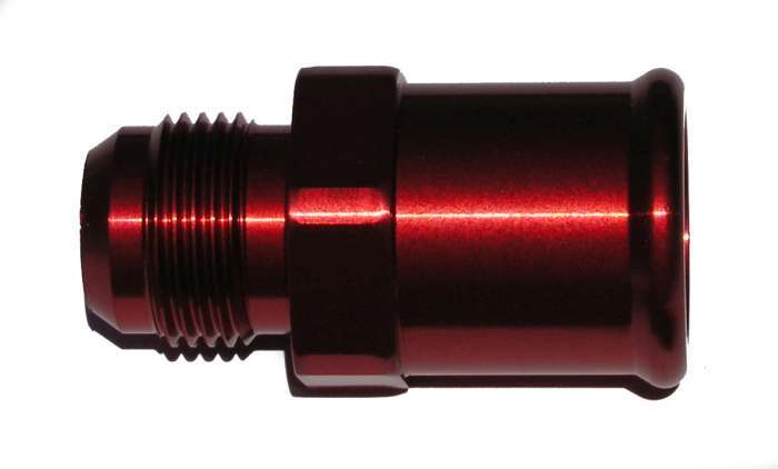 Meziere WA16150R -16an Male to 1-1/2 Hose Adapter - Red Meziere WA16150R