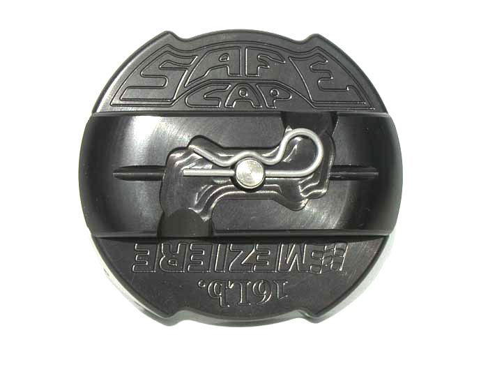 Meziere WCC301 16lb. Safecap Radiator Cap - Black Anodized Meziere WCC301
