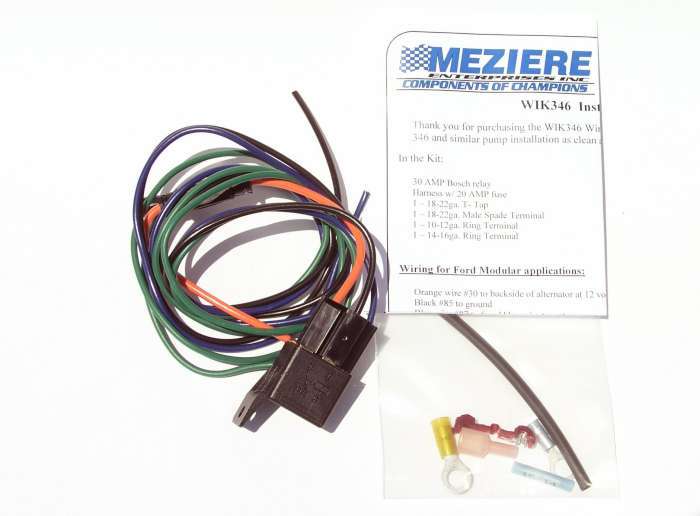 Meziere WIK346 Wiring Installation Kit for WP346 Meziere WIK346