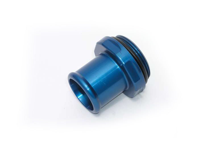 Meziere WN0031B 1.25in Hose Water Neck Fitting - Blue Meziere WN0031B