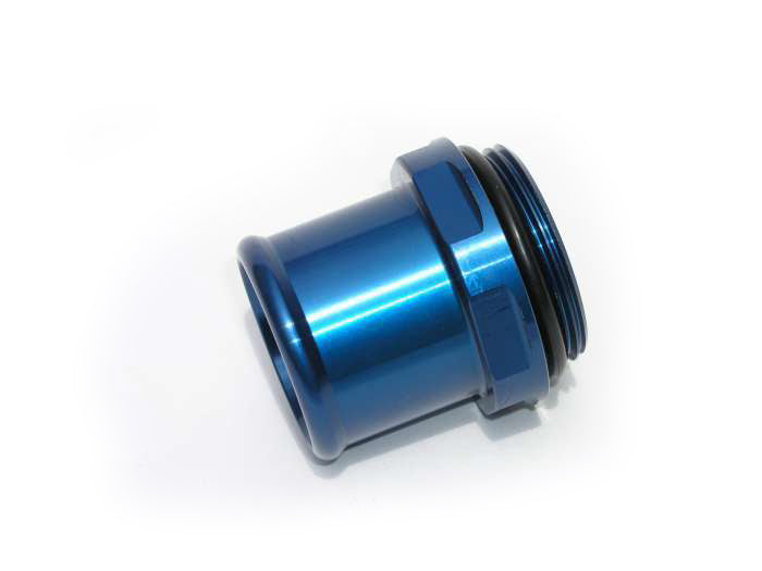 Meziere WN0032B 1.50in Hose Water Neck Fitting - Blue Meziere WN0032B