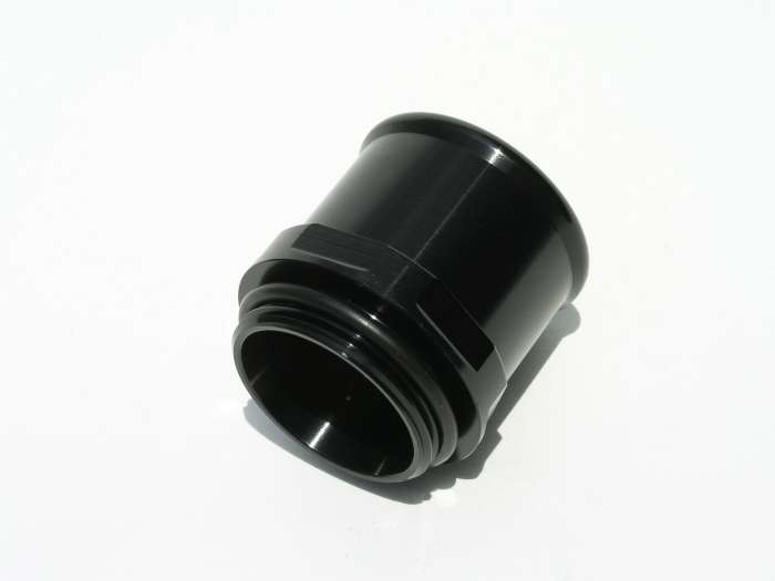 Meziere WN0033S 1.75in Hose Water Neck Fitting - Black Meziere WN0033S