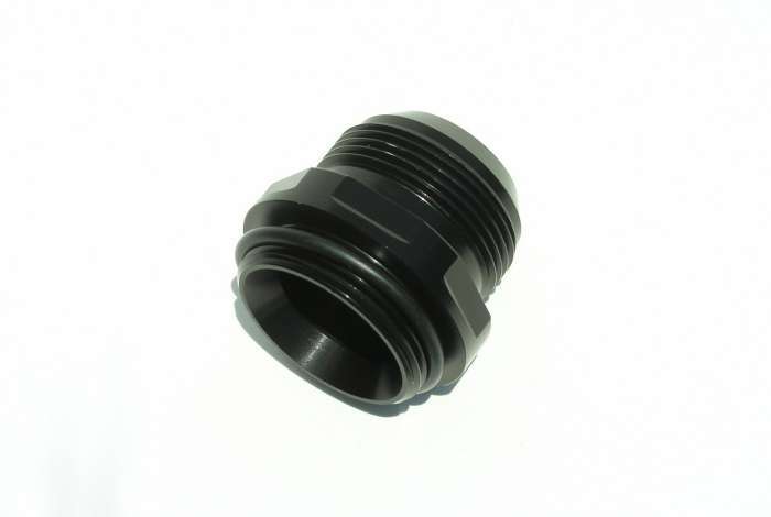 Meziere WN0041S #20 AN Water Neck Fitting - Black Meziere WN0041S