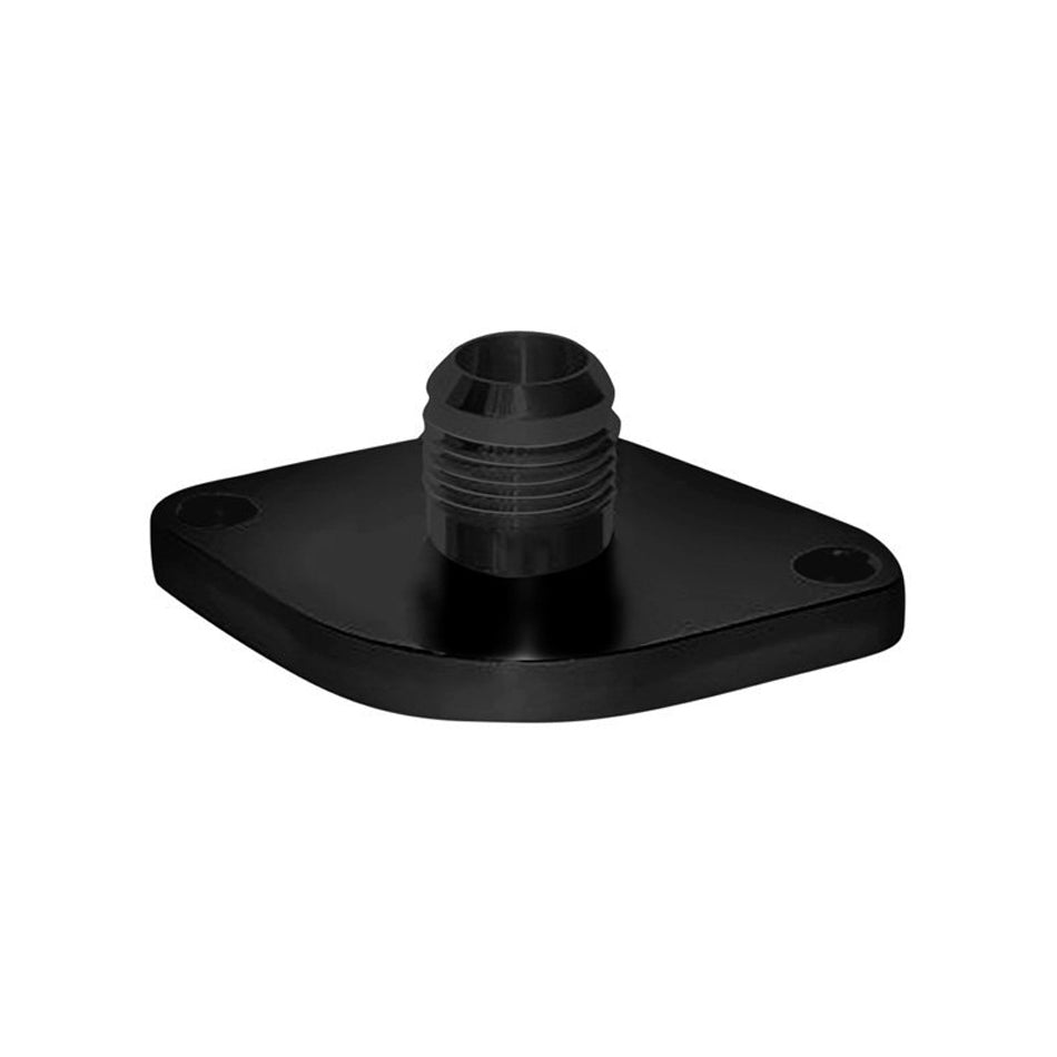 Meziere WN0912S -12an Male Water Neck w/O-Ring - Black Meziere WN0912S
