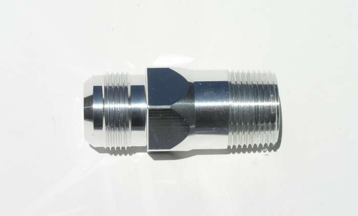 Meziere WP1016U #16 AN W/P Fitting - Polished Meziere WP1016U