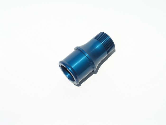 Meziere WP1150B 1.50in Hose W/P Fitting  Blue Meziere WP1150B