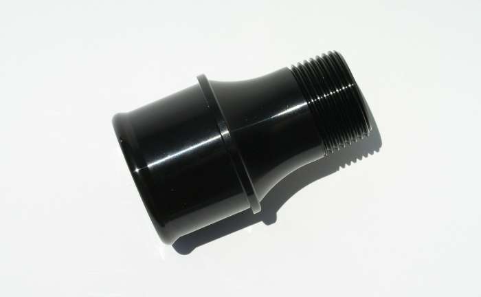 Meziere WP1175S 1.75in Hose W/P Fitting  Black Meziere WP1175S