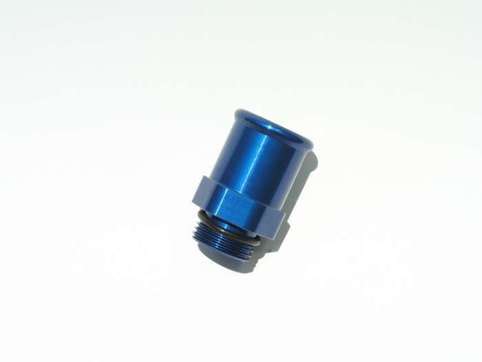 Meziere WP12125B #12 O-Ring to 1-1/4in Hose - Blue Meziere WP12125B