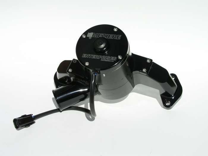 Meziere WP300S BBC Billet Electric W/P - Hi-Flow - Black Meziere WP300S