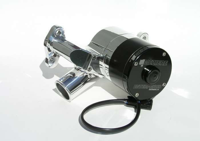 Meziere WP301U SBC Billet Electric W/P - Hi-Flow - Polished Meziere WP301U