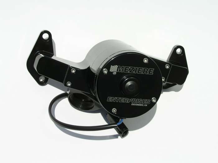 Meziere WP308S BBF Billet Electric W/P - Hi-Flow - Black Meziere WP308S