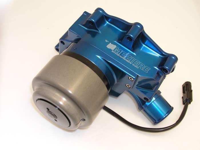 Meziere WP312B SBF Hi-Flow Electric W/P w/Idler Assembly - Blue Meziere WP312B