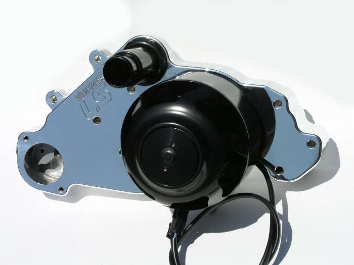 Meziere WP319U SBC LS1 Billet Electric W/P - Polished Meziere WP319U