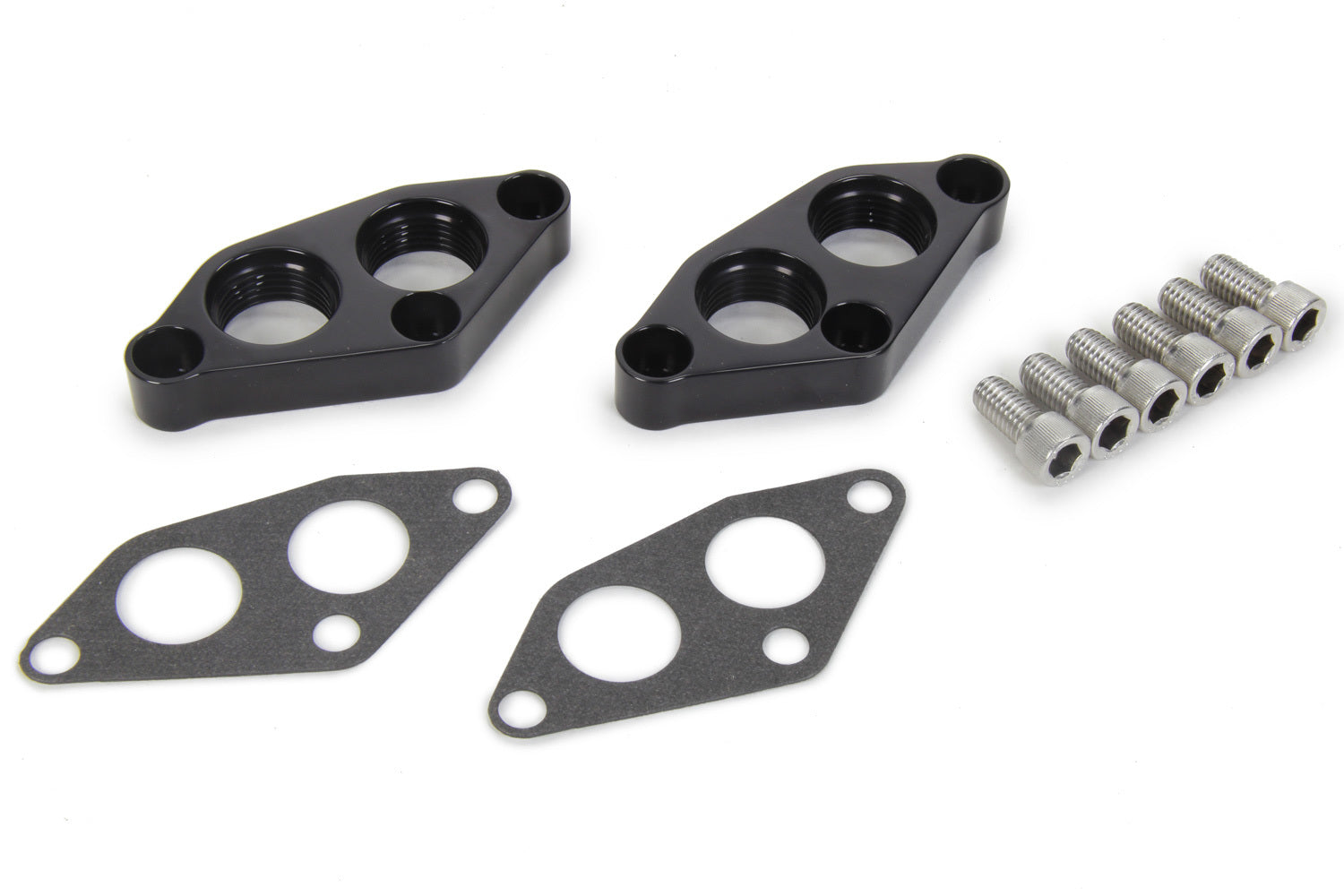 Meziere WP84S Water Pump Port Adapters 12an Female BBM 2pk Meziere WP84S