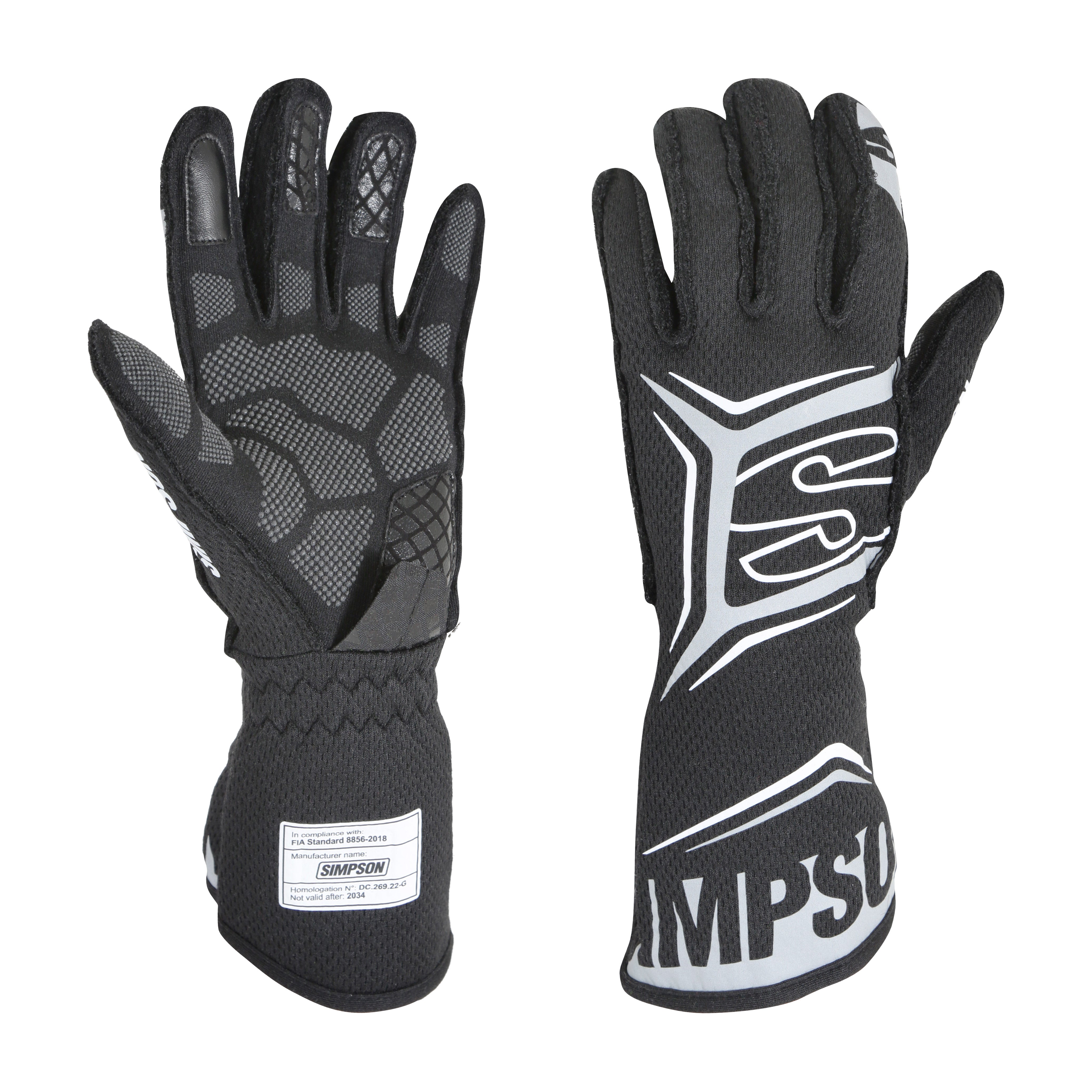 Simpson Safety MGSK Small - Black - SFI 3.3/5 - FIA 8856-2018 Simpson Safety MGSK
