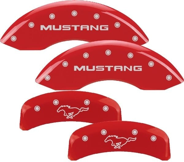 MGP Caliper Covers 10095SMPYRD 94-04 Mustang Caliper Covers MGP Caliper Covers 10095SMPYRD