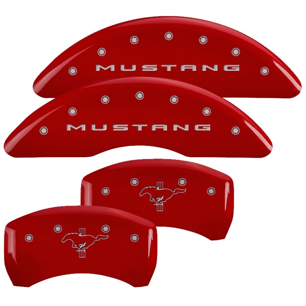 MGP Caliper Covers 10200SMB2RD 15-   Mustang Caliper Covers Red MGP Caliper Covers 10200SMB2RD