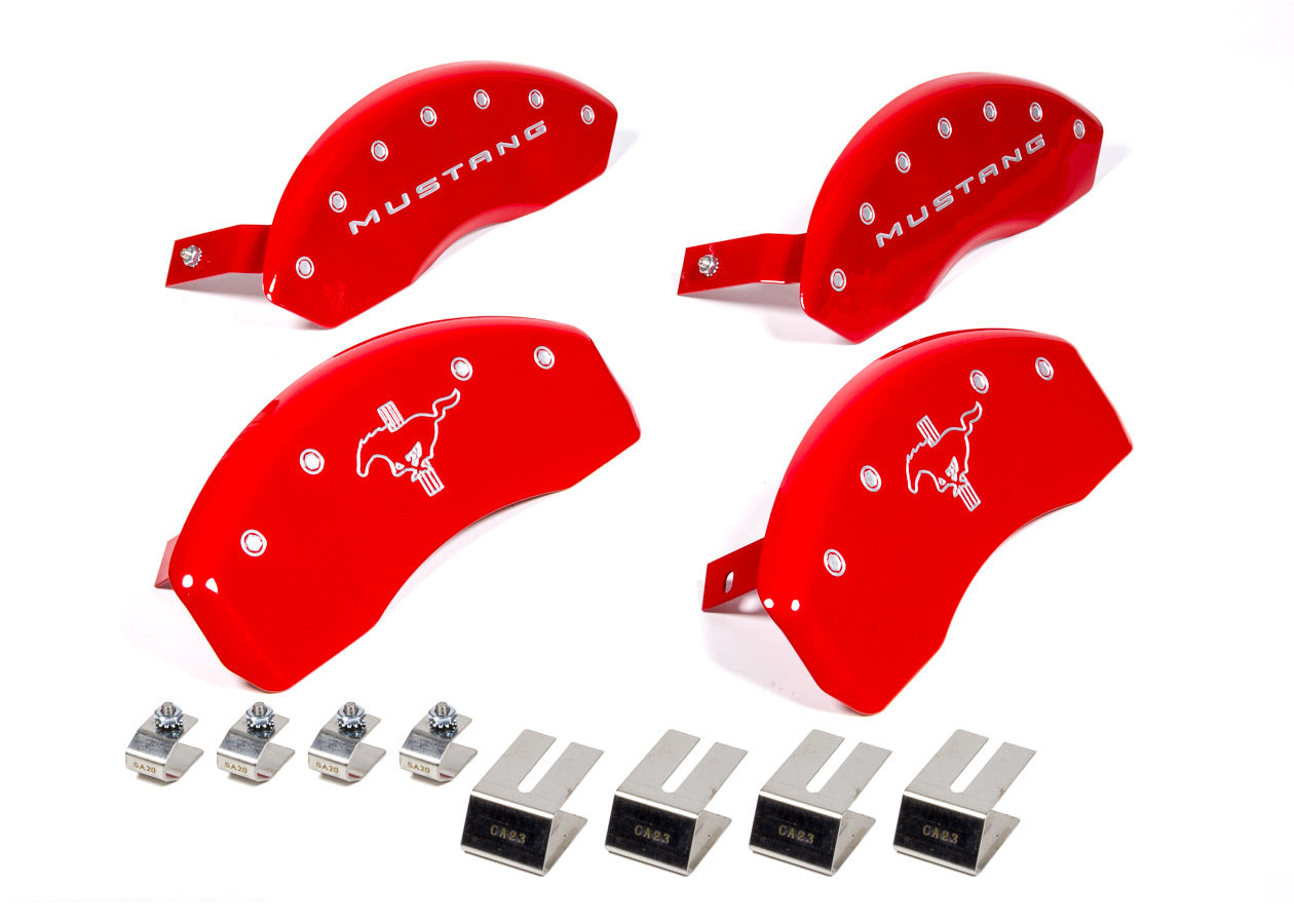 MGP Caliper Covers 10202SMB2RD 15-   Mustang Caliper Covers Red MGP Caliper Covers 10202SMB2RD