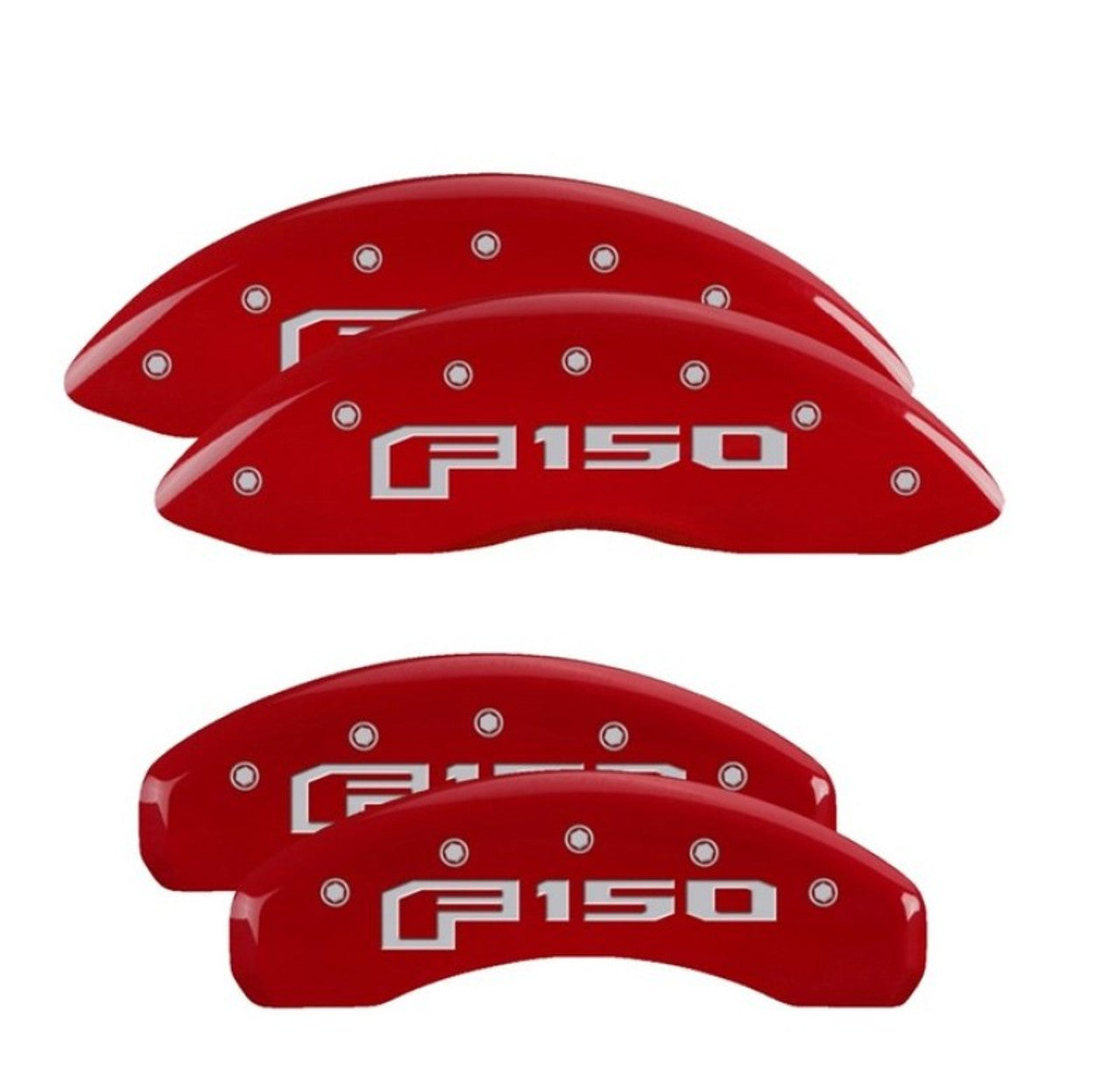 MGP Caliper Covers 10256SF16RD Set of 4 Caliper Covers MGP Caliper Covers 10256SF16RD