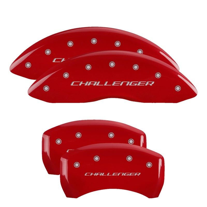 MGP Caliper Covers 12162SCLBRD 11-   Challenger Caliper Covers Red MGP Caliper Covers 12162SCLBRD