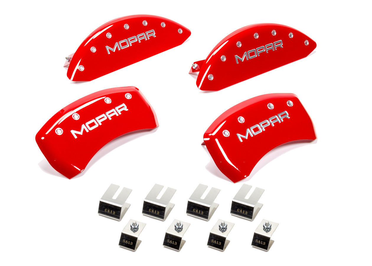 MGP Caliper Covers 12162SMOPRD 11-   Challenger Caliper Covers Red MGP Caliper Covers 12162SMOPRD