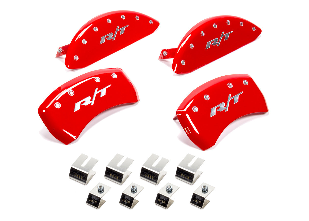 MGP Caliper Covers 12162SRT1RD 11-   Challenger Caliper Covers Red MGP Caliper Covers 12162SRT1RD