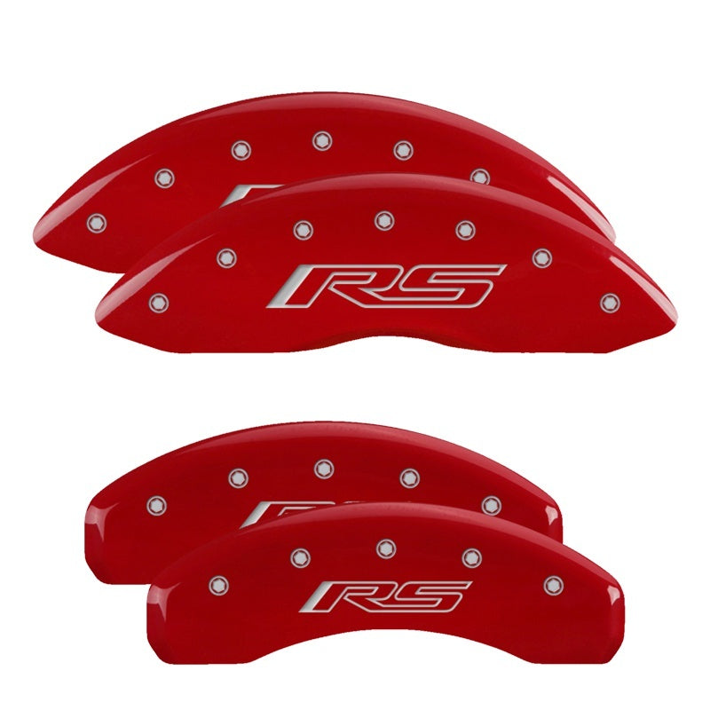 MGP Caliper Covers 14033SRS5RD 10-   Camaro Caliper Covers Red MGP Caliper Covers 14033SRS5RD