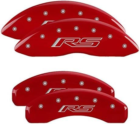 MGP Caliper Covers 14263SRS5RD Set of 4 Caliper Covers MGP Caliper Covers 14263SRS5RD