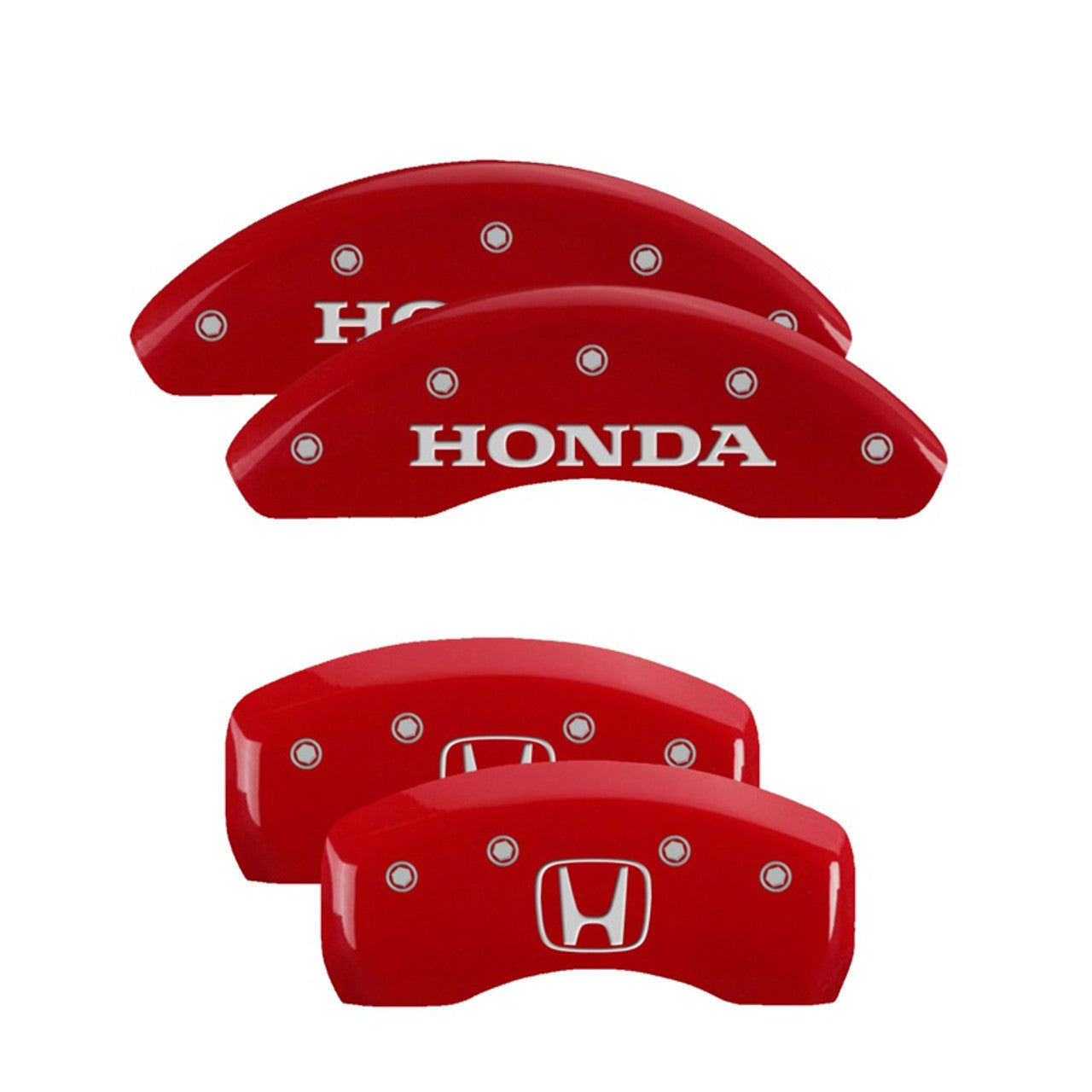 MGP Caliper Covers 20224SHOHRD Set of 4 Caliper Covers MGP Caliper Covers 20224SHOHRD