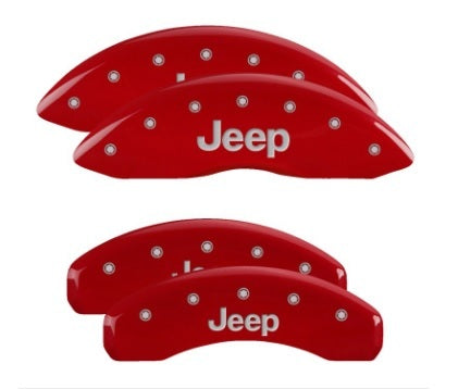 MGP Caliper Covers 42020SJEPRD 11-   Grand Cherokee Caliper Covers Red MGP Caliper Covers 42020SJEPRD